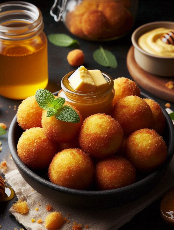 Southern-Style Honey Butter Cornbread Poppers