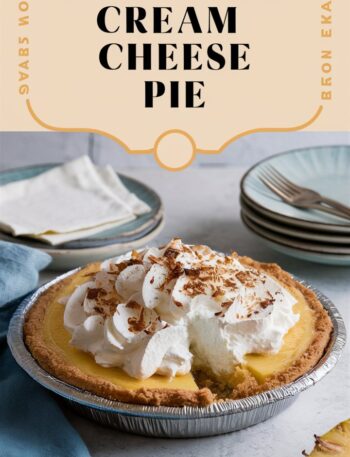Pineapple Cream Cheese Pie