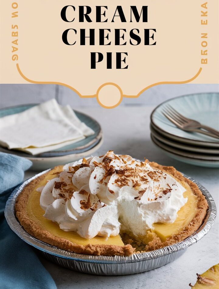 Pineapple Cream Cheese Pie