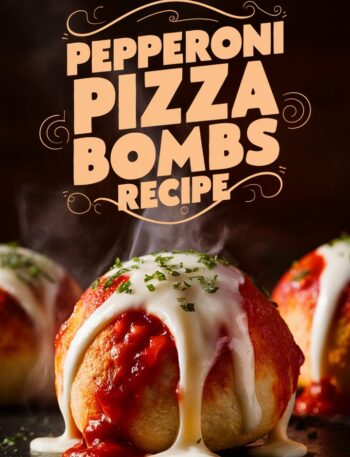 Pepperoni Pizza Bombs Recipe