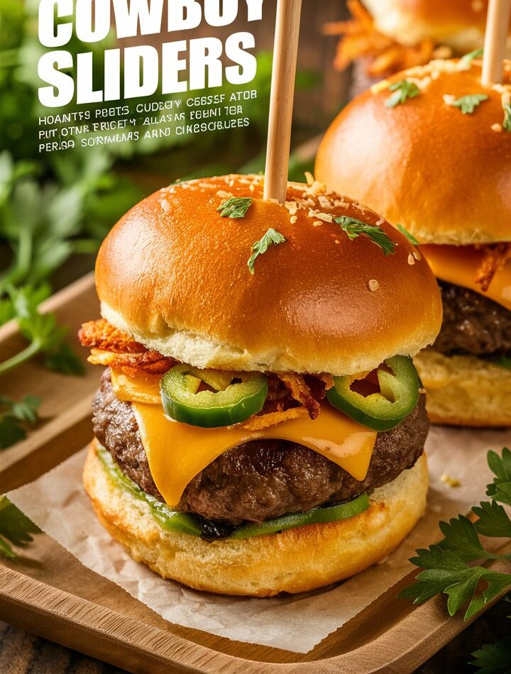Pretzel Cowboy Sliders