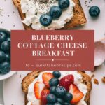 Blueberry Cottage Cheese Breakfast