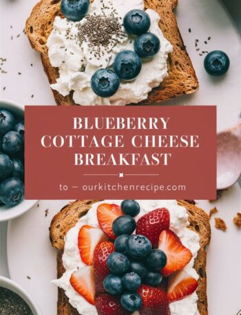 Blueberry Cottage Cheese Breakfast