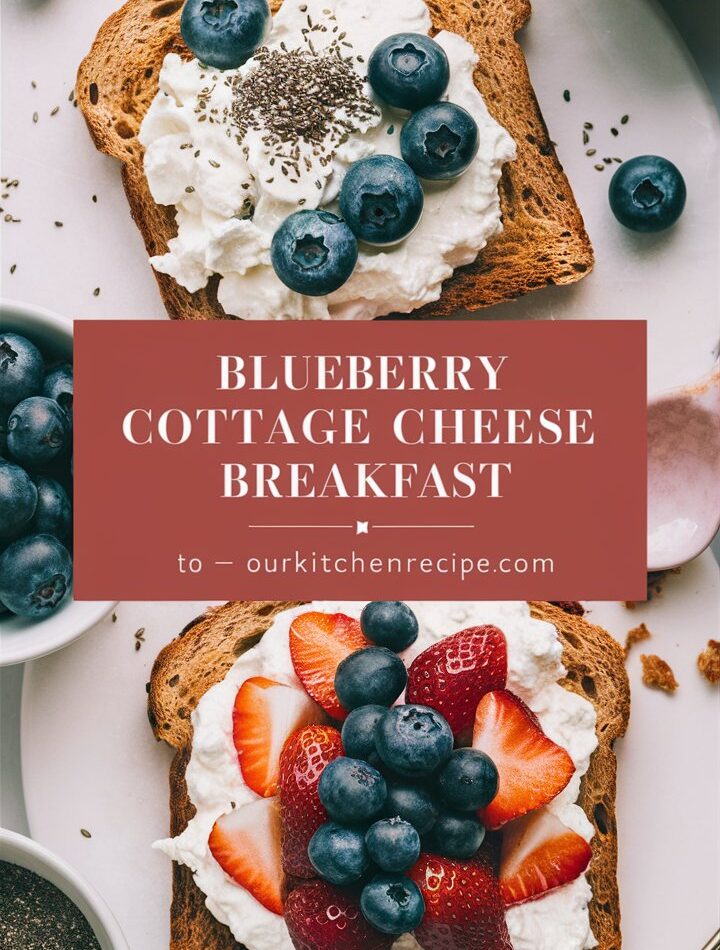 Blueberry Cottage Cheese Breakfast