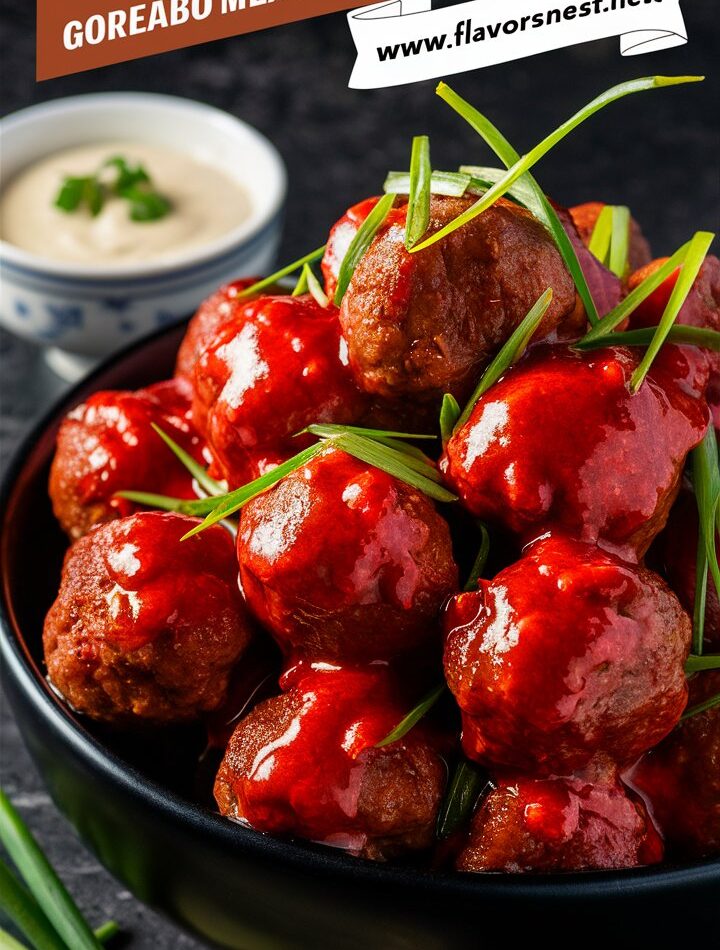 Korean BBQ Meatballs